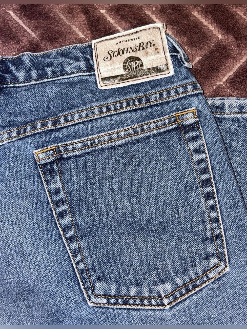 St. John's Bay Light Blue Relaxed Fit Women’s Jeans